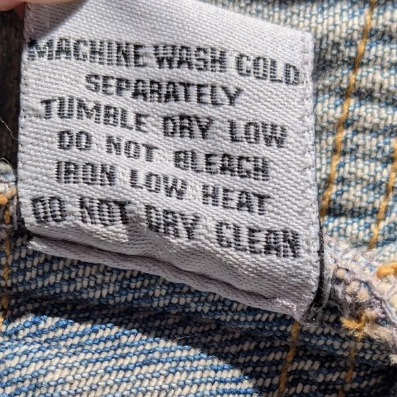 Vintage Military-inspo style BB Dakota embellished denim jacket - Picture 12 of 14